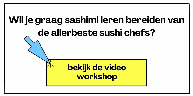 Zelf leren om sashimi te maken?