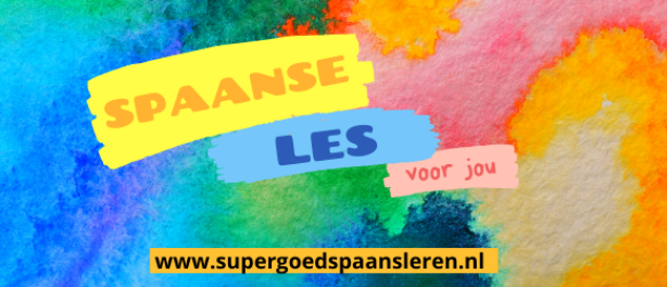 Spaanse les, want in Spanje spreekt namelijk niemand Engels