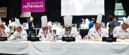 Dit zijn de vier kandidaten in Nederlandse finale Bocuse d’Or tijdens Gastvrij Rotterdam.