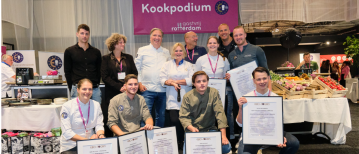 Jordan Prince van Restaurant Morille* Koudekerke wint de ‘Jonge Keukenhelden en Het Glazen Kalf 2024’