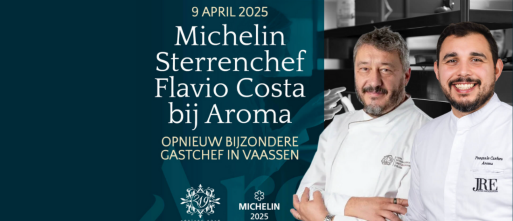 Italiaanse Topchef Flavio Costa bij Aroma