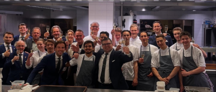 Topchef Arjan Speelman geslaagd voor Meesterproef SVH Meesterkok