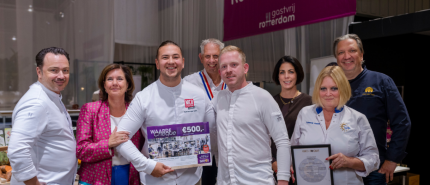 ‘Minder Zout, Meer Smaak Award 2025’ voor Sybren van Dam, SAAM restaurant