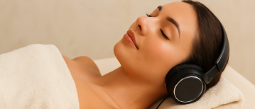 Muziek tijdens de massage