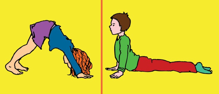 De kinderyoga opleiding geeft zelfvertrouwen om voor de groep te staan!