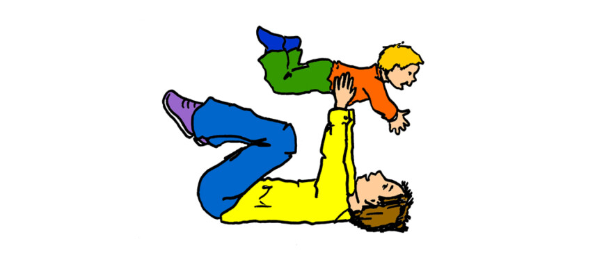 Hartje Yoga verbindt grote en kleine hartjes