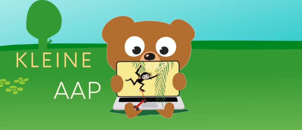 Yoga avontuur met kleine aap