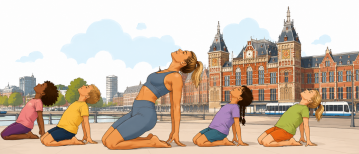 Waarom Pien koos voor de kinderyoga opleiding