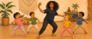 Dansend ontspannen met kinderen!
