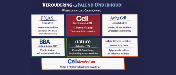 Waarom verouderen we? Het antwoord is falend onderhoud
