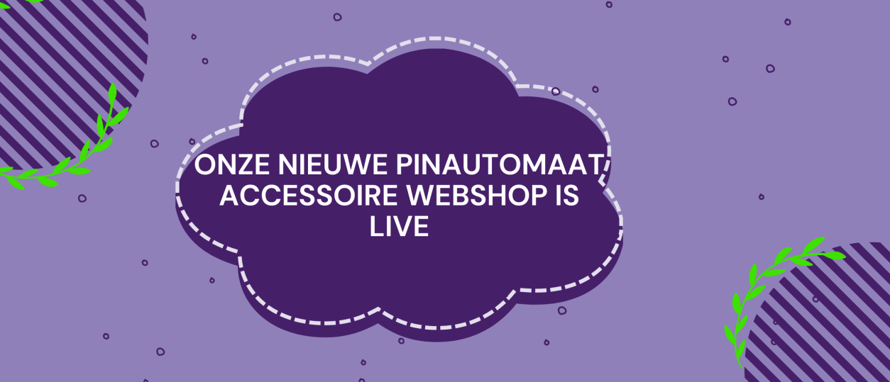 Onze nieuwe pinautomaat accessoire webshop is live 🚀