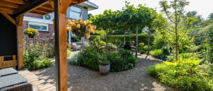 Ecologische tuin in Hardenberg