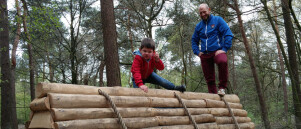 Speelbos Herperduin, avontuurlijk klimbos in Herpen