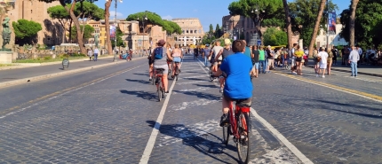 Fietsen in (de omgeving van) Rome met kinderen