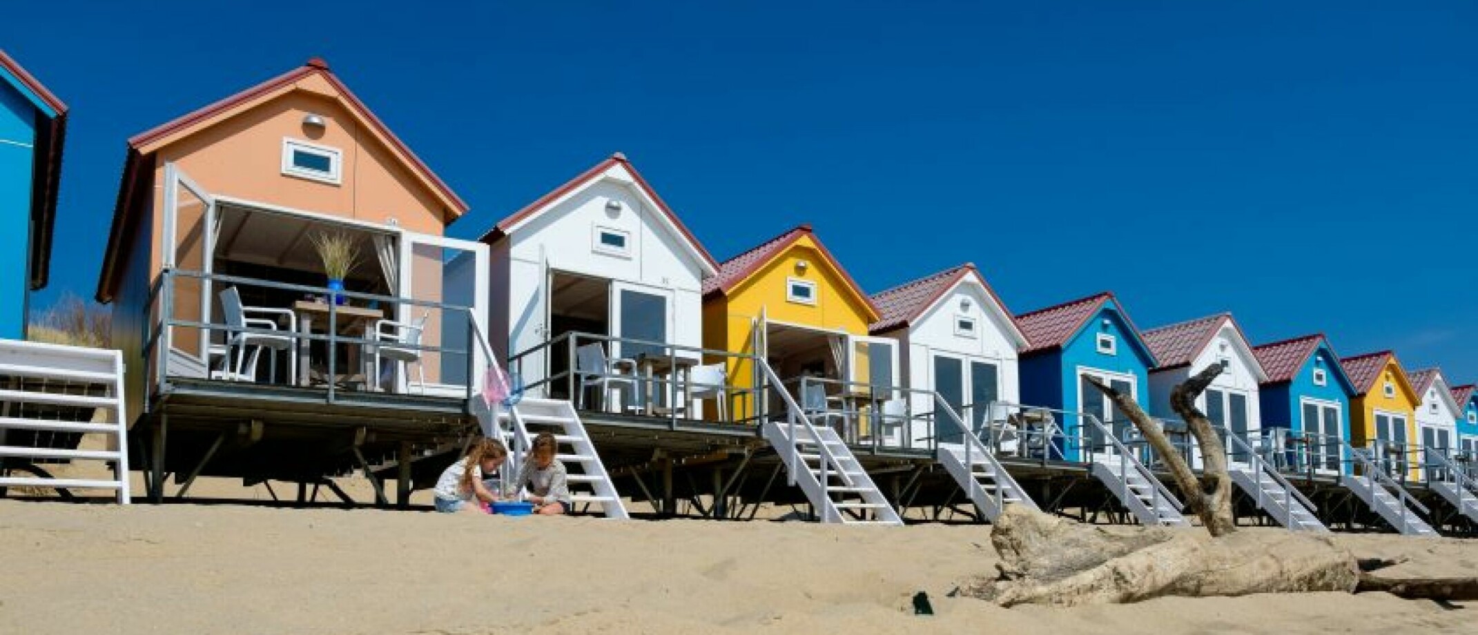 Huisjes aan zee met kinderen, van de Wadden tot Zeeland