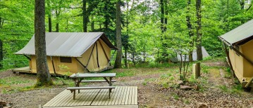 Natuurcampings op de mooiste plekjes in Frankrijk