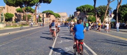 Fietsen in (de omgeving van) Rome met kinderen