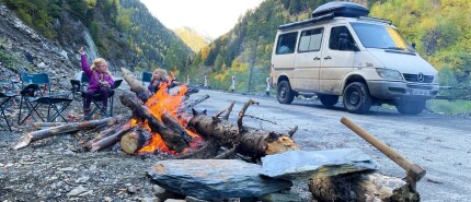 Georgië met een 4x4, over bergpassen en door kloven