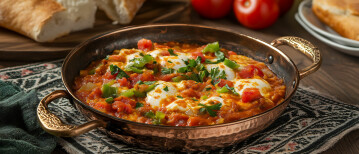 Menemen recept, ontbijt op zijn Turks
