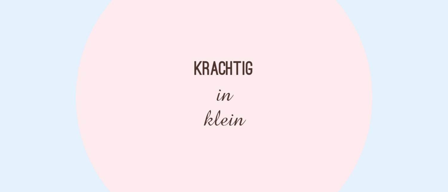 Krachtig in Klein