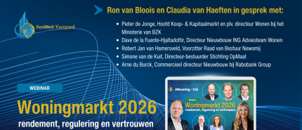 Woningmarkt 2026: rendement, regulering en vertrouwen