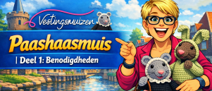 Haak in 10 dagen een paashaasmuis - De benodigdheden
