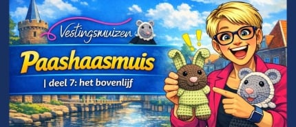 Haak in 10 dagen een Paashaasmuis - Dag 6 Het bovenlijf