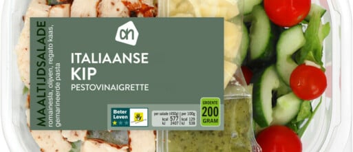 Kant en klare koolhydraatarme maaltijdsalades uit de supermarkt