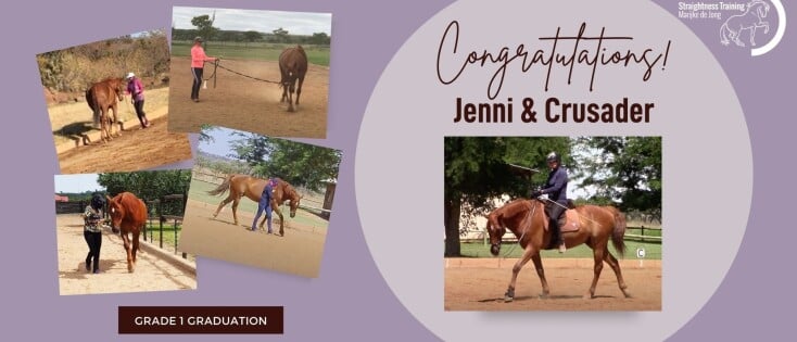 Jenni von Willich & Crusader Graduate Grade 1
