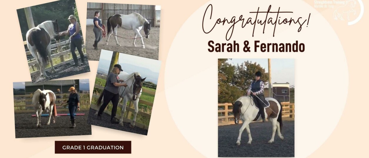 Sarah Orr & Fernando Graduate Grade 1