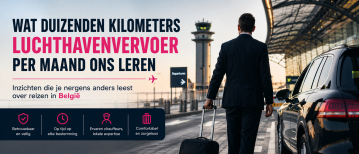 Wat duizenden kilometers luchthavenvervoer ons leren over reizen in België