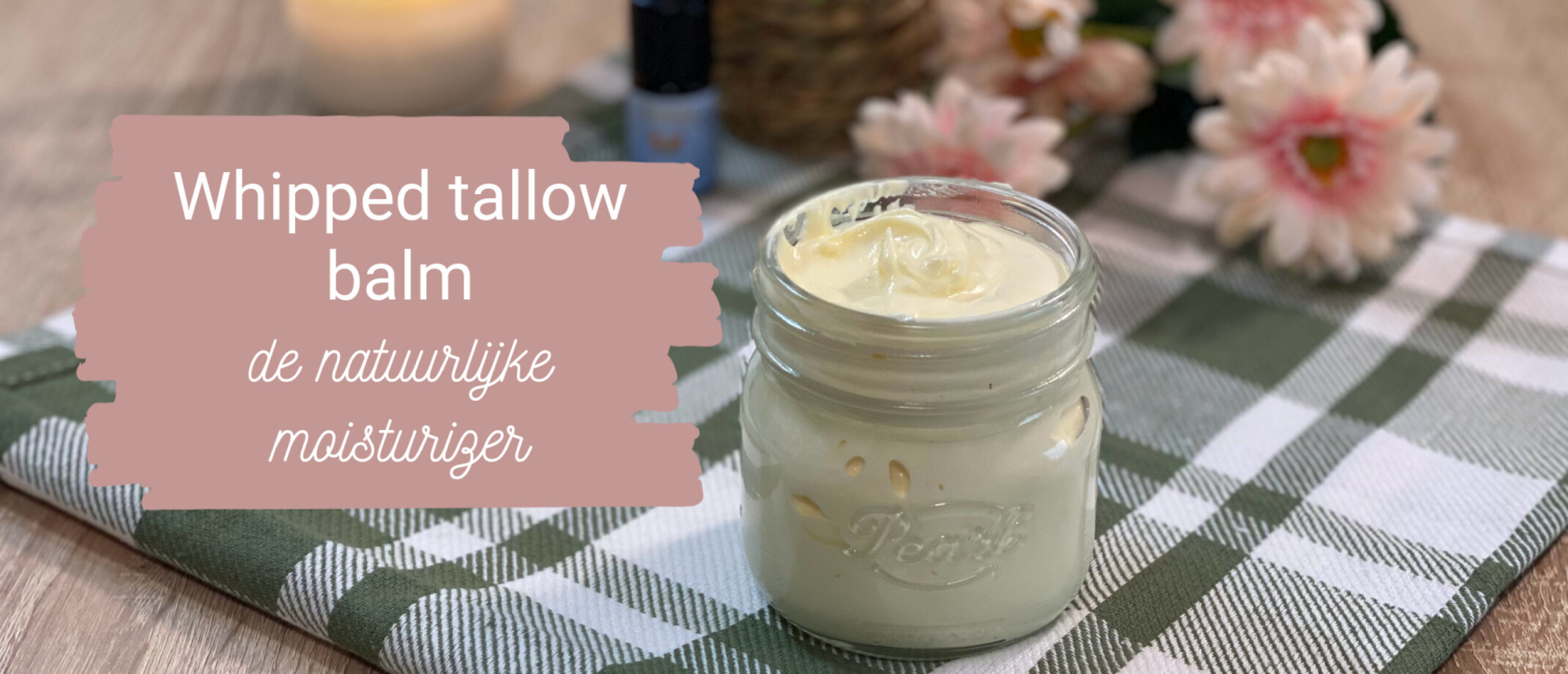 Whipped tallow balm