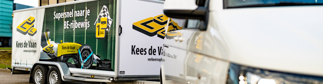 Aanhanger Rijbewijs In 1 Dag! | Kees De Vaan Opleidingen