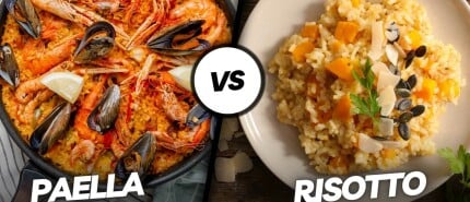 Paella versus risotto: wat zijn de verschillen?