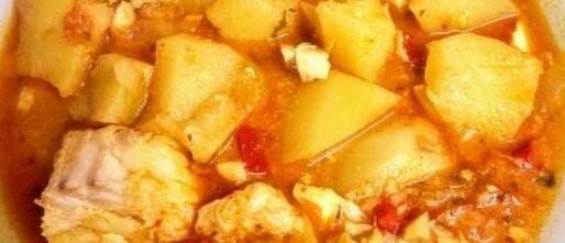 Aardappelen met kabeljauw (Patatas con bacalao)