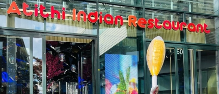 Muzieksysteem voor Atithi Utrecht