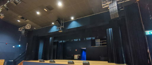 Professioneel audiosysteem in Toneel-/theater De Drie Linden, Prinsenbeek