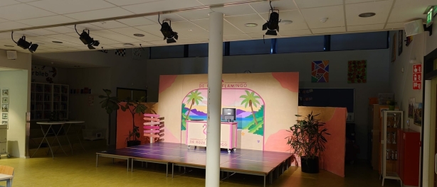 Een professioneel podium voor basisschool Wolderweide, Harderwijk