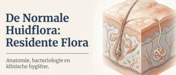 Normale huidflora: residente flora