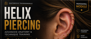 Masterclass Helix Piercing: Anatomie, Techniek en Complicatiebeheer