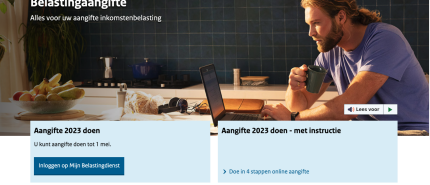 Aangifte inkomstenbelasting over het vorige boekjaar 2023, voor ondernemers met een Mac