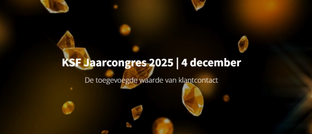 Voorverkoop KSF Jaarcongres 2025 van start!