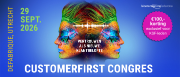 CustomerFirst Congres 2026 | €100,- korting exclusief voor KSF-leden