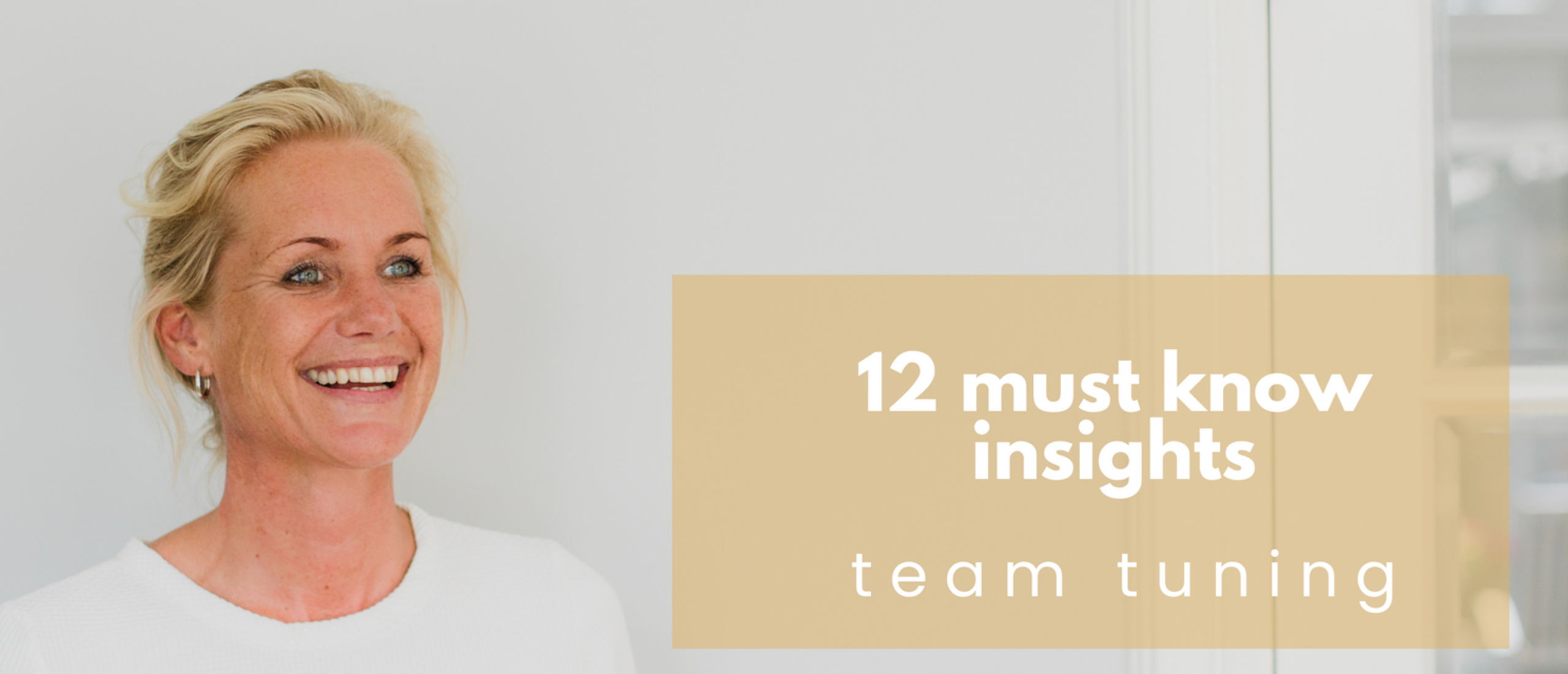 12 must know insights van je team