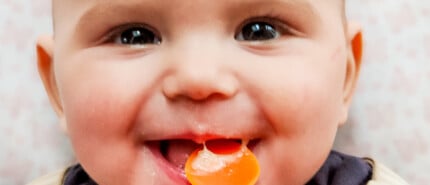 Fruithapje appel voor babys