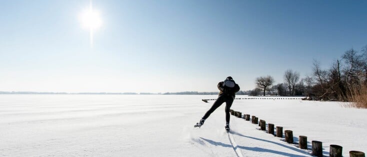 Schaatsen goed voor de ogen