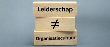 Een leiderschapstraject is geen cultuurverandering, en andersom