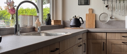 Een frisse look voor deze landelijke keuken