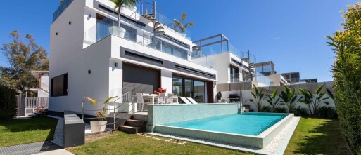 Puerto Banus - Long term Rental - Villa with Sea views