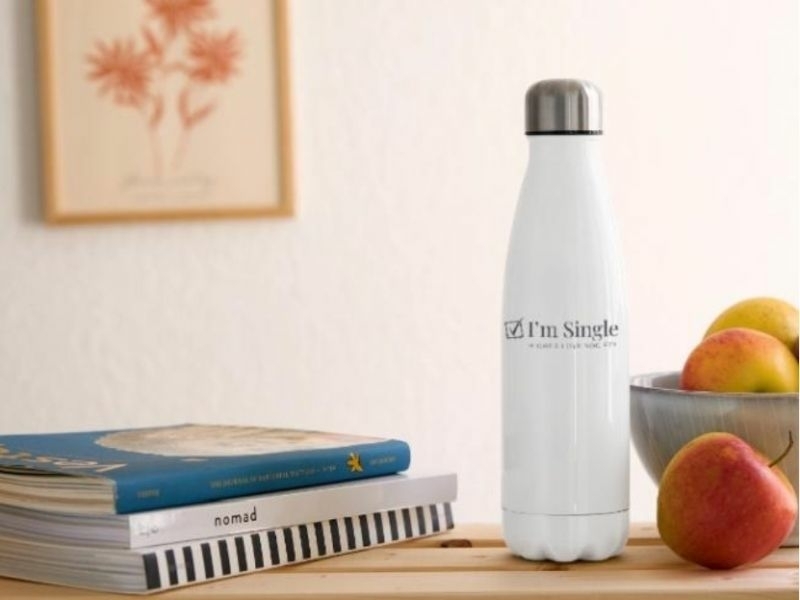 Water bottle white